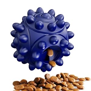 Dog Toys for Aggressive Chewers, Dog Treat Ball for Medium Large Dogs, Natural Rubber Dog Balls, Indestructible Dog Toy, Chew Toys for Aggressive Chewers(1pcs)