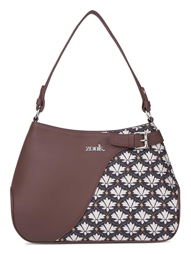 Image of ZOUK Ira Handbag | Stylish Women's Handbag | Luxury Shoulder Bag for Women | Trendy | Fancy Ladies Handbags | Small Purse for Events | Water-Resistant