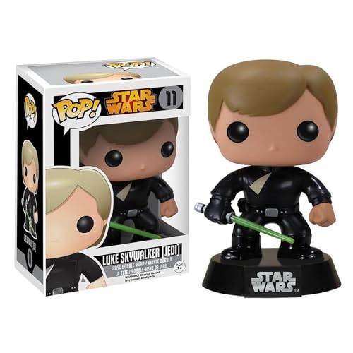 Funko 6036 Star Wars POP Bobble Jedi Luke Figure en vinyle original