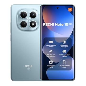 Smartphone Xiaomi Redmi Note 15 5G NFC Azul 8GB RAM 256GB ROM