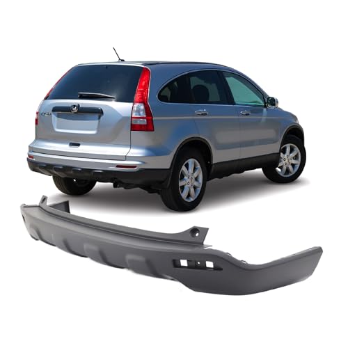 Image of FitParts Compatible with Honda CR-V 2007-2009 Rear Bumper Cover | Textured, Without Parking Sensor Holes, OEM 04715SWAA90, HO1100241