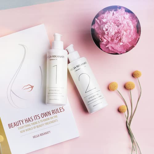 Helga Rekanati Brightening Serum, Facial Cleanser & Face Moisturizer - 3-In-1 Daily Youth Renewal Skincare Set For Women, All-In-One Formula Hydrates, Corrects Dark Spots, And Smooths Skin, Anti-Aging Beauty Treatment #TOP5