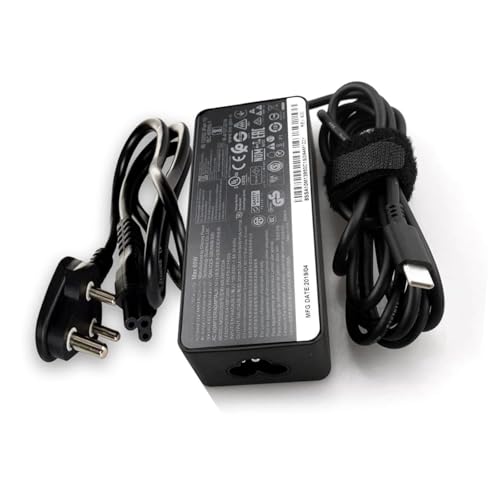 Image of 65W Laptop USB C Charger for Lenovo ThinkPad x1 Carbon T14 T15 T480 T480s T490 T490s T580 T590 E14 E15 E480 E490 E580 E590 Chromebook 100e 300e 500e C330 S330 Lenovo Yoga Type C Adapter