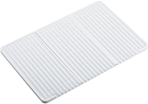 下村企販 水切り マット シリコン ワイド 折りたたみ式 水が流れる 省スペース 36626