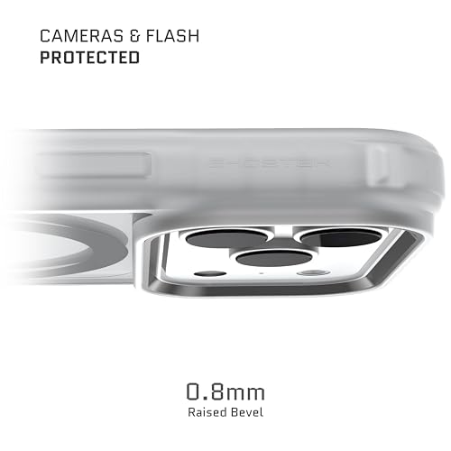 Ghostek Covert iPhone 17 Pro Max Case Clear - Compatible with MagSafe Accessories, Shockproof Silicone, Minimalist Phone Cover Designed for Apple iPhone17 Pro Max (6.9 Inch, Clear Matte) by Ghostek - Image 3
