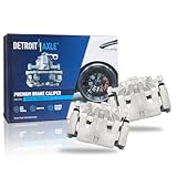 Detroit Axle - Front 2pc Brake Calipers for 10-15 Lexus RX350, 10-19 Toyota Highlander, 11-20 Sienna, 2 Disc...