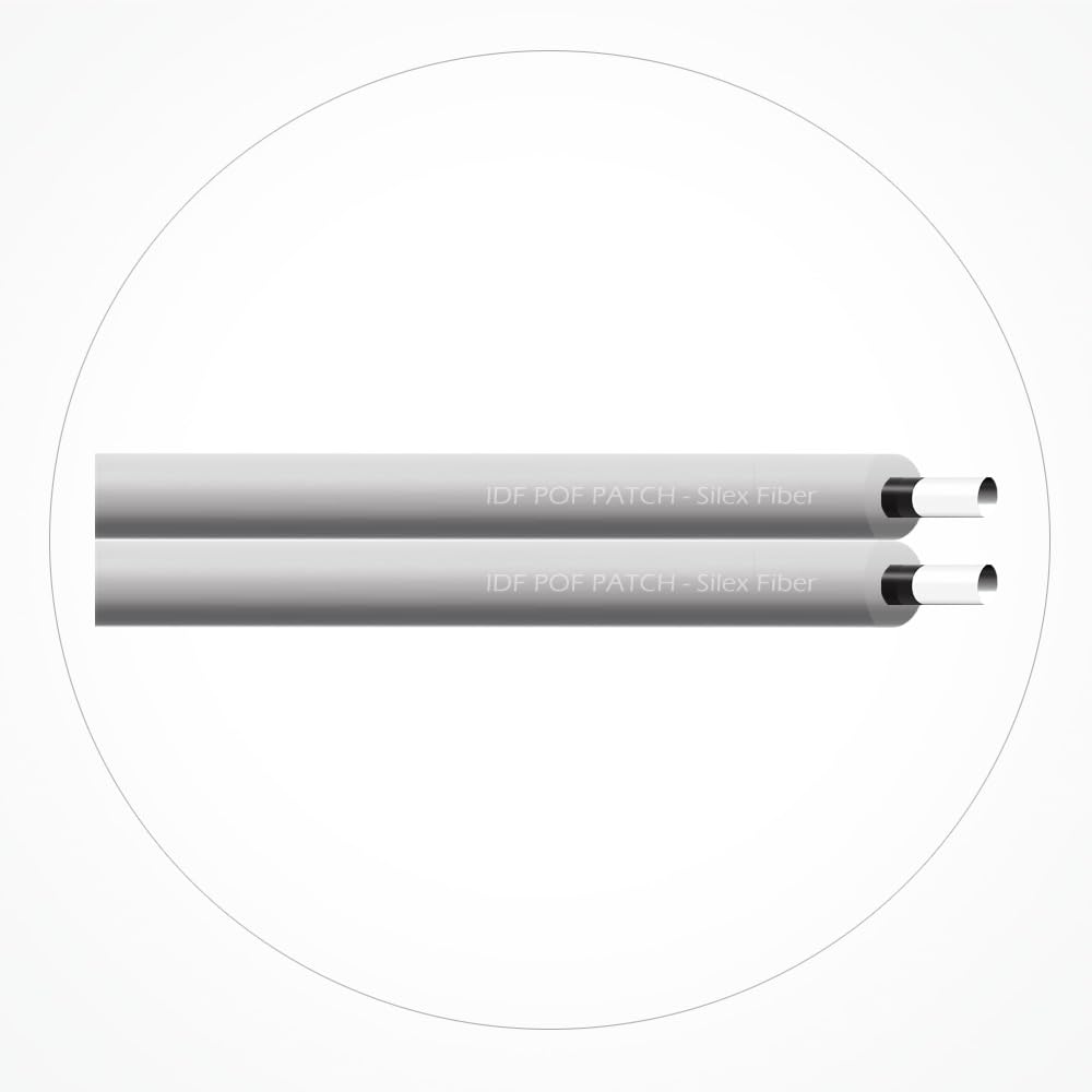 Silex | Cable Fibra Óptica Dúplex LSZH en Rollo 100m Blanco | Conecta y Distribuye Señal Estable en Instalaciones FTTH y Redes Profesionales | Para Técnicos e Integradores