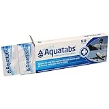 Hygiene4less Aquatabs - Agua Purificación Comprimidos 1 Tableta por Litro Agua - Caja De 50 - x 20