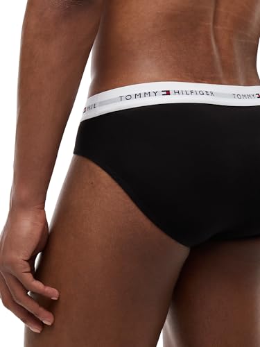 Tommy Hilfiger Herren 5er Pack Unterhosen Briefs Unterwäsche, Mehrfarbig (Black/Black/Black/Black/Black), S – Ansicht 5
