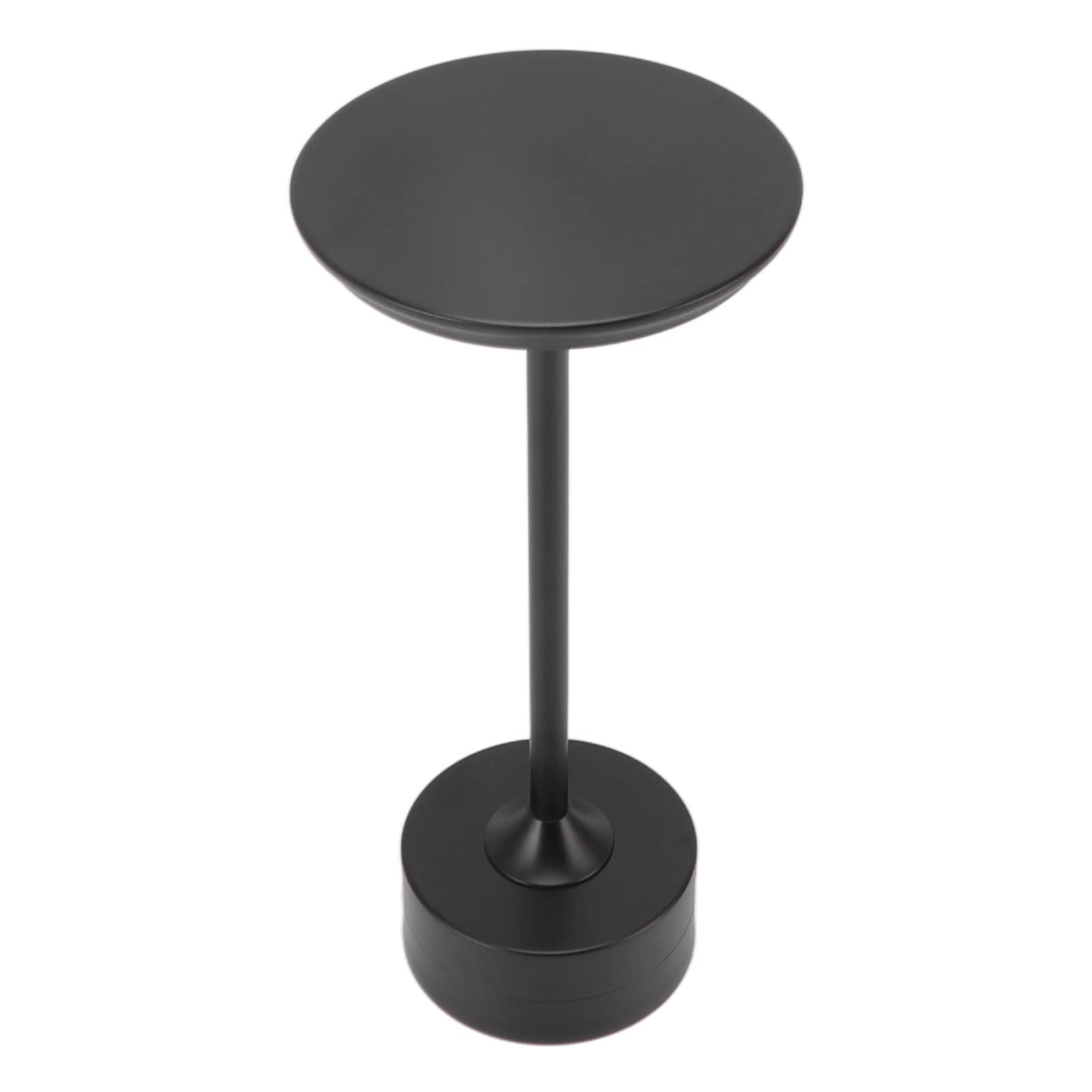 Lampa Stołowa, Lampa Biurkowa LED Bezprzewodowa Lampa Stołowa, Bezprzewodowa Lampa Stołowa Akumulator 2000 MAh 3 Poziomy Jasności Przenośna Metalowa Lampka Nocna(Czarny)