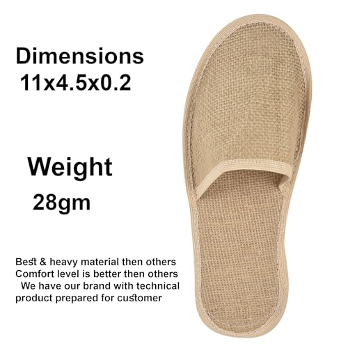 Image of Terry Towel Disposable slipper for bathroom slippers Non-Slip travel slippers For men & women(1 pair)