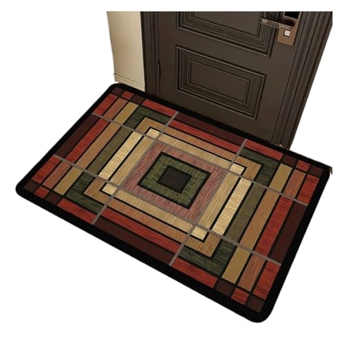 Tapis d'intérieur créatif antidérapant déco entrée 40x60cm - 2