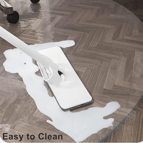 Tapis de chaise antidérapant 1.7mm en PVC protège-sol transparent - 6
