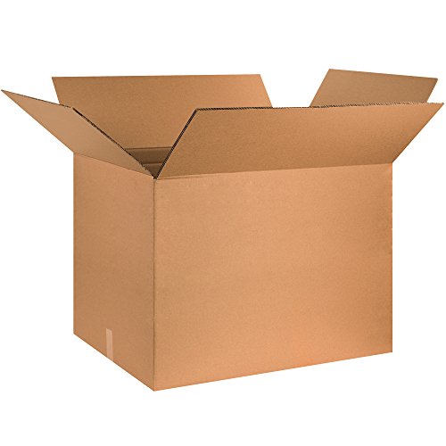 Image of Tape Logic TLHD322424DW Double Wall Boxes, 32 inch x 24 inch x 24 inch, Kraft (Pack of 5)
