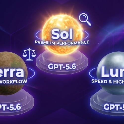 OpenAI GPT-5.6 Drops: Sol, Terra, Luna Explained