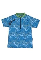 Sterntaler Unisex Kinder Jungen Schwimmshirt Kurzarm Kinder UV-Schutz 50+ blau, 104