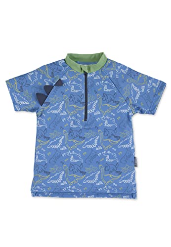 Sterntaler Mädchen Kurzarm-schwimmshirt Dino Schwimmshirt-Set, Blau, 74-80...