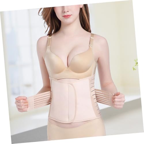 Faja postparto para abdomen y cintura para mujer beige miniatura 3