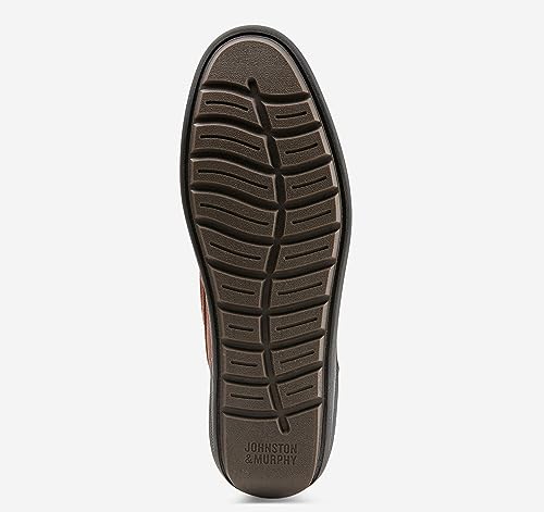 Johnston & Murphy Emmett Penny Dark Tan Full Grain4
