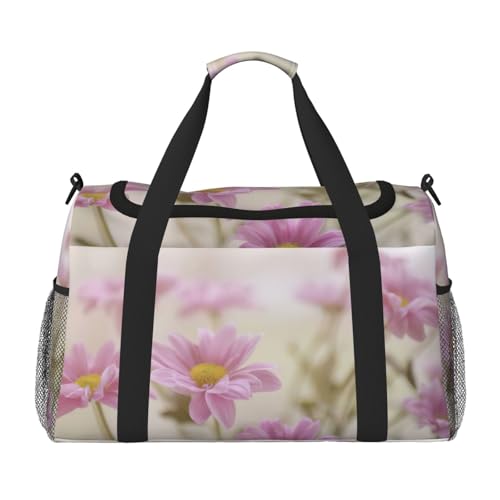 Bolsa de viaje grande para natación y gimnasio que soluciona la falta de espacio con estilo retro