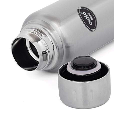 Image of Cello VIGO Stainless Steel Water Bottle, 350 ml, Silver