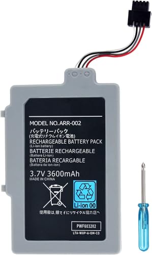 OSTENT 3.7V 3600mAh Remplacement de la Batterie Rechargeable pour Nintendo Wii U Gamepad