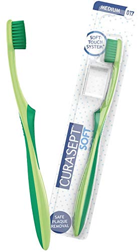 Kit 4 spazzolini Curasept,Curaprox setole Medium 017