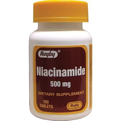 Niacinamide 500 mg 100 Tabs