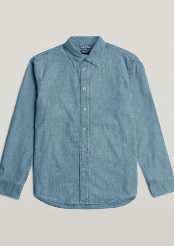 Camisa Regular Denim G-Star con tejido de algodón resistente para invierno 5