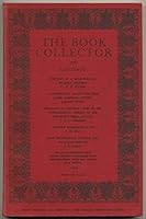 The Book Collector: Volume 8, No. 4, Winter 1959 B000HI67MU Book Cover