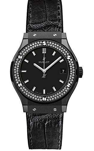 HUBLOT Classic Fusion Black Magic Diamond 581.cm.1170.LR.1104 Ladies Watch
