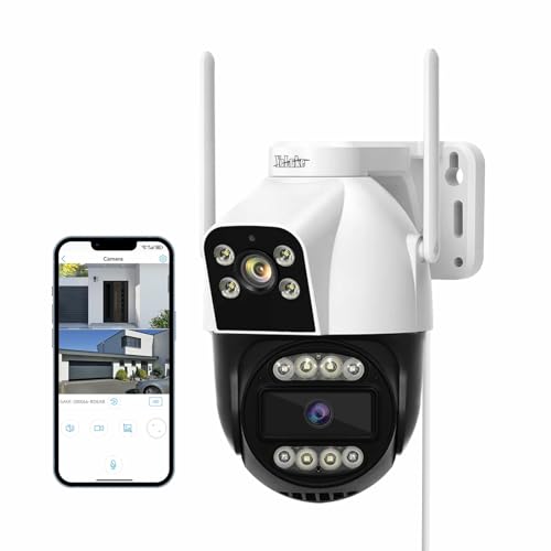 Cámara Vigilancia WiFi Interior 2K 4MP - 360º, Visión Nocturna, Seguimiento Automático - YESYAMO Y440