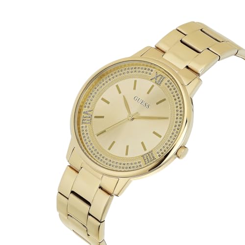 GUESS gold stainless steel luxury watch – image 2