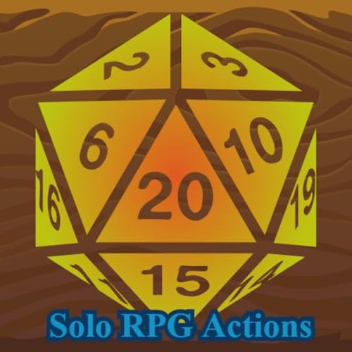 『Solo RPG Actions』のカバーアート
