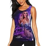 Generic Carrie Music Underwood Tank Top Women Gym Casual Crewneck Vest Summer Muscle Sleeveless for Women's Workout Yoga Clothes, XX-Large, Black252