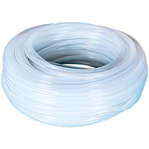 ANPTGHT Silicone Tubing 2mm(2/25") ID x 4mm OD Food Grade High-temperature Pure Silicone Hose Tube Clear Pipe for Home Brewing Air and Liquid Transfer ( Length 3 Meter- 9.84FT) Cover