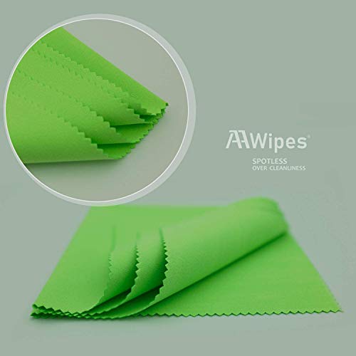 Aawipes Guitar Cloths Microfiber (6-Pack 12"X12" Cloths) Plush Polishing Cloths For Musical Instruments Premium Cleaning Cloths For Guitar Violin Piano Clarinet Trumpet Sax Universal (Hcis-1212-G) #TOP6
