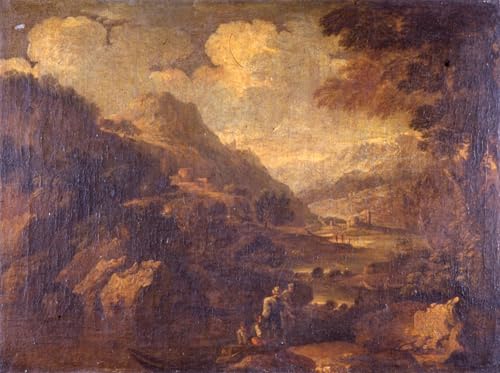 De Célèbres Tableaux Murale Art Posté Salvator Rosa Impression Luxe
