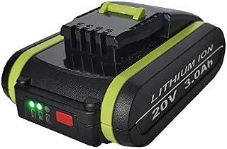 20V 3.0Ah/3000mAh Lithium ion Battery Replacement for Worx WA3551 WA3551.1 WA3553 WA3553.2 WA3641 Battery