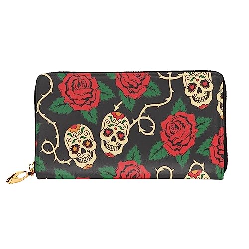 Portefeuille en cuir rose PEIXEN : le cadeau idéal au style rock et féminin
