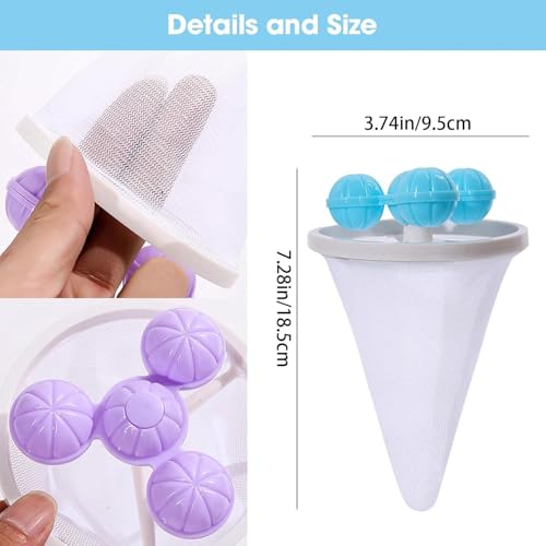 3pcs Filterbeutel Waschmaschine Haarentferner,Reinigung Dekontamination Haarentferner,Haar Filterbeutel für die Waschmaschine,Haarentferner für Waschmaschine,Haarfilter Netz Beutel