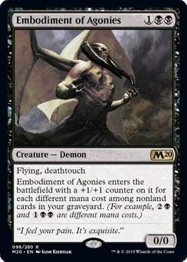 Magic: The Gathering - Embodiment of Agonies - Core Set 2020