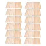 INOOMP 12 Stück Holz Bruchbrett für Taekwondo und Karate Professionelles Trainingsgerät 0,3cm Tragbar für Kampfkunstakademien und Indoor Sport