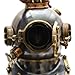Vintage Helmet Diving Navy Divers Deep Sea Mark V Antique Nautical Us Scuba Brass Marine Home Decor & Office