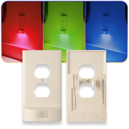 Guidelight SnapPower multicolore cache-prise de courant RVB pour décoration de vacances maison