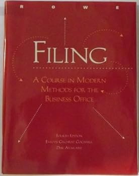 Paperback Filing: A course in modern methods for the business office Book
