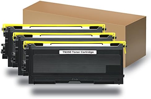 Compatible with Brother TN-350 Black Toner 3-Pack