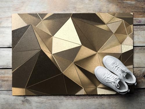 Tapis paillasson extérieur pour terrasse Tulup 60x40 cm idéal pour une entrée propre en automne - 3