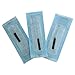 100PCS Black Flex Microblading U shape 18U Eyebrow Needles with 0.20mm Diameter 3D Embroidery for Tattoo Manual Pen Tattoo Inks Disposable Safe Healthy Tools (3 Sizes, U18)