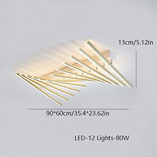 Plafonnier LED moderne télécommandé pour illuminer votre salon